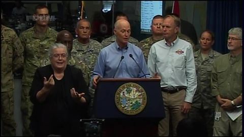 Florida Gov. Scott gives update on Hurricane Irma - 9/10/17 12 noon