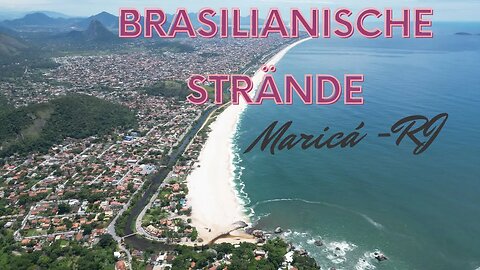 Brasilianische Strände - Praia do Recanto - Stadt Maricá - Bundesstaat Rio de Janeiro.