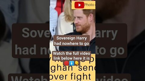 Sovereign Harry had nowhere to go