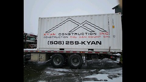 trailer Lettering at Garage Banners inc