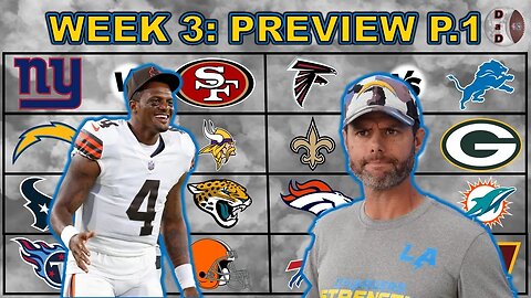 NFL Week 3 Fantasy Preview | Thursday Night + Sunday First Slate, Nick Chubb and Cam Akers Impacts