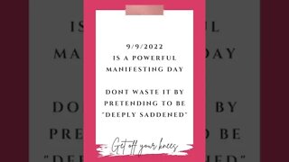 9/9/2022 WARNING from Spirit ✨👑 #spiritualguidance #energyupdate #lawofattraction