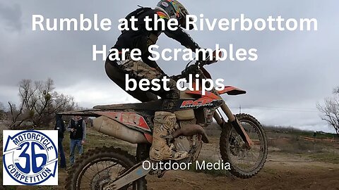 Best Racing at Rumble at the Riverbottom #motorcycle #harescramble