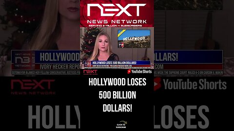 Hollywood Loses 500 BIllion Dollars! #shorts