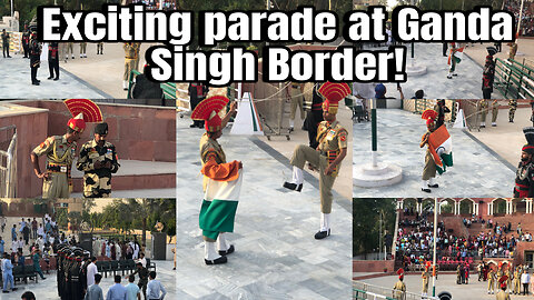 Indian pakistan border parade kasur city | Ganda Singh Border