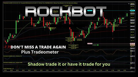 Great results with the Rockbot. Watch it live. Plus the perfect combo alert you must take