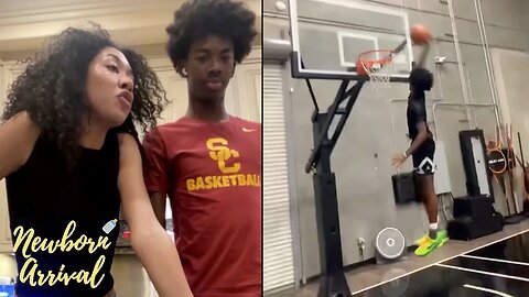 Kimora Lee Simmons 14 Year Old Son Kenzo Towers Over 5'11 Sister Aoki! 😱