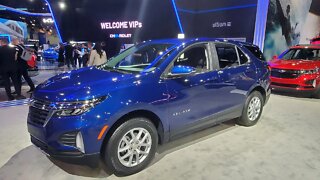 2023 Chevy Equinox walk around from the LA Autoshow