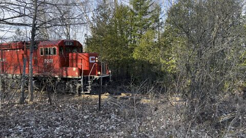 Kawartha Lakes Railway Nephton Work Train