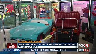 Florida man has world's largest Disney park prop collection