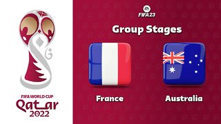 World Cup Qatar 2022 - France x Australia