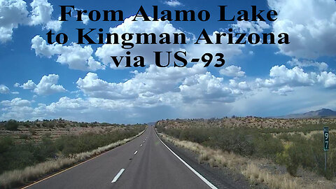 FIOTM 75 - The journey from Alamo Lake to Kingman Arizona