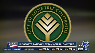 RidgeGate Parkway expansion in Lone Tree