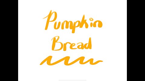 Baking Pumpkin Bread