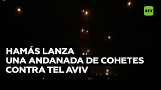 Hamás lanza una andanada de cohetes contra Tel Aviv