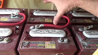 How To Wire Solar Battery Bank ~ Setting Up Off Grid Solar