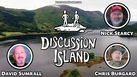 Discussion Island Episode 42 Nick Searcy and Chris Burgard 11/16/2021