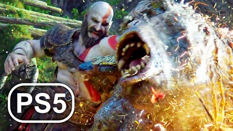 GOD OF WAR PS5 All Cutscenes Full Movie 4K 60FPS