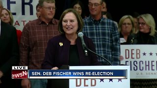 Deb Fischer gives victory speech