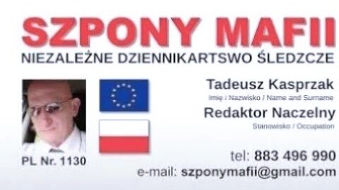 SFINGOWANE PROCESY DZIENNIKARZY w Polsce. Ujawnia Niezależny Dziennikarz Tadeusz Kasprzak