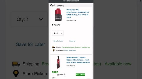 Milwaukee M12 BOGO DEAL At Northern Tool Won’t Last Long!