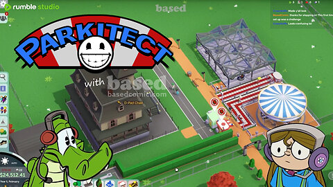 Parkitect with Based Comic and D-Pad Chad Gaming | New Game