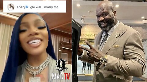 Glorilla Abruptly Ends Her Live Wit Druski After Shaq Proposes! 💍