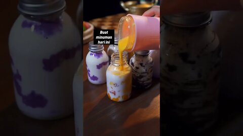 Ide Jualan Minuman Kekinian,Taro, Oreo, Mango #asmrdrink #minumankekinian #susuenak