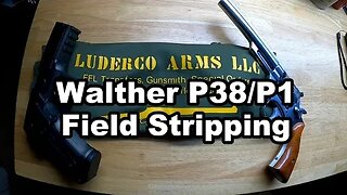 Field Stripping the Walther P38 and P1