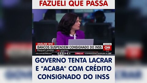 Culpa do lula! Bancos dizem que é inviável o empréstimo com essa nova taxa de juros.