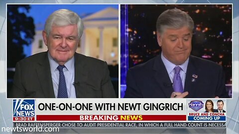 Newt Gingrich on Fox News Channel's Hannity | November 13, 2020