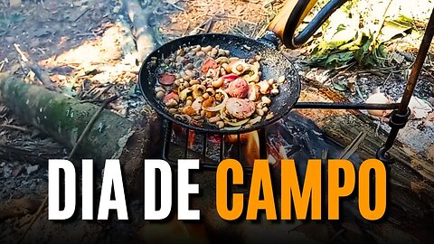 MUITA COMIDA E CONFRATERNIZAÇÃO - ACAMPAMENTO DOS GUERREIROS BUSHCRAFT DE JUNHO DE 2023