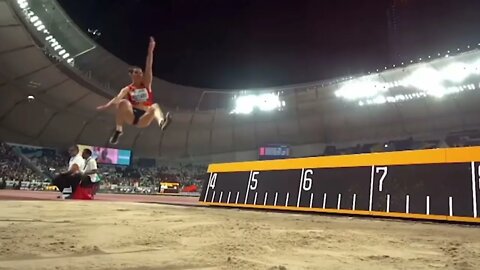 Atletas Femininas em Prova Salta em Distancia | Women's Long Jump 2022