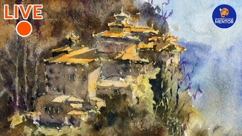 Watercolour Landscapes: Live Workshop - Bhutan Landscape