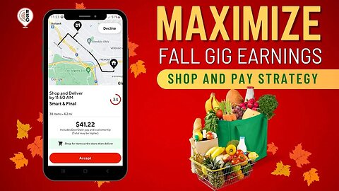 Maximize Fall DoorDash Earnings: The Shop and Pay Strategy