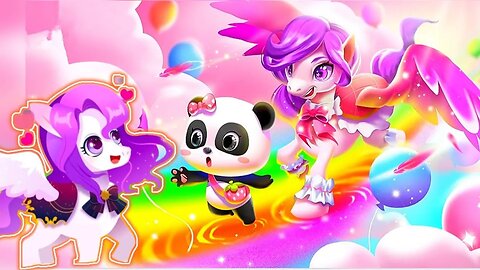 Little Panda Fashion Unicorn 🏇Run a Pony Care Club and Take Care of Lovely Ponies | BabyBus Games