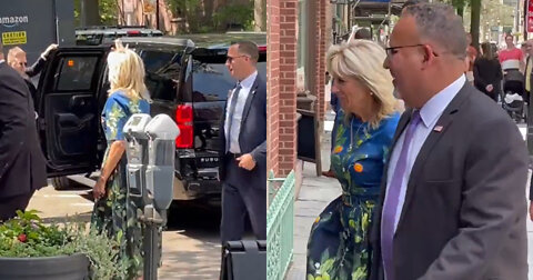 Jill Biden Heckled About Gas Prices, Joe's Performance: 'Your Husband is the Worst President'