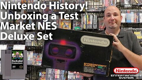 Unboxing a Piece of Nintendo History - Inside a Test Market Nintendo Entertainment Deluxe System