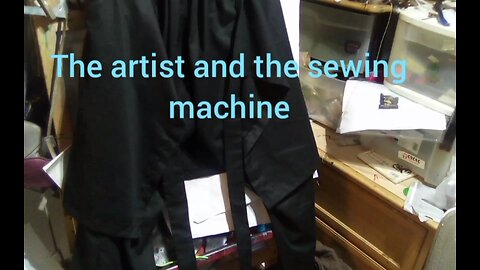 the artist and the sewing machine