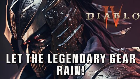 DIABLO 4 : LET THE LEGENDRIES RAIN VOD (ULTIMATE EDITION EARLY ACCESS) #diablo4