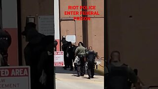 Riot Police Enter D.C. Prision #freedomcorner