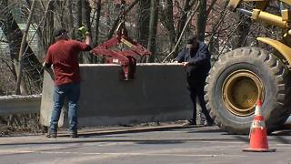 New barriers installed in Gowanda at scene of near-fatal accident