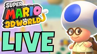 🔴 Ready For Adventure | Super Mario 3D World 100% Playthrough