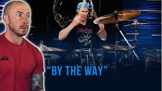 Drummer Reacts To - Chad Smith Plays "By The Way" | Red Hot Chili Peppers FIRST TIME HEARING