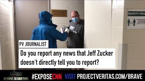 Project Veritas Confronts CNN'S Brian Stelter