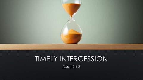 7@7 #135: Timely Intercession 1