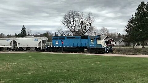 Super Windy Day Makes Filming A Freight Train Difficult! | Jason Asselin