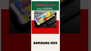 SAMSUNG M34 NEW LATEST MODEL 2023