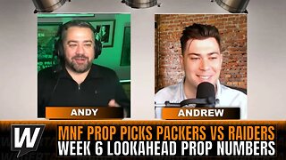Monday Night Football Prop Picks & Predictions | Packers vs Raiders | Prop It Up 10/9