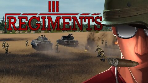 Regiments Infantry Tanks and AirForce! All in one great mix! | Let's Play Regiments Gameplay
